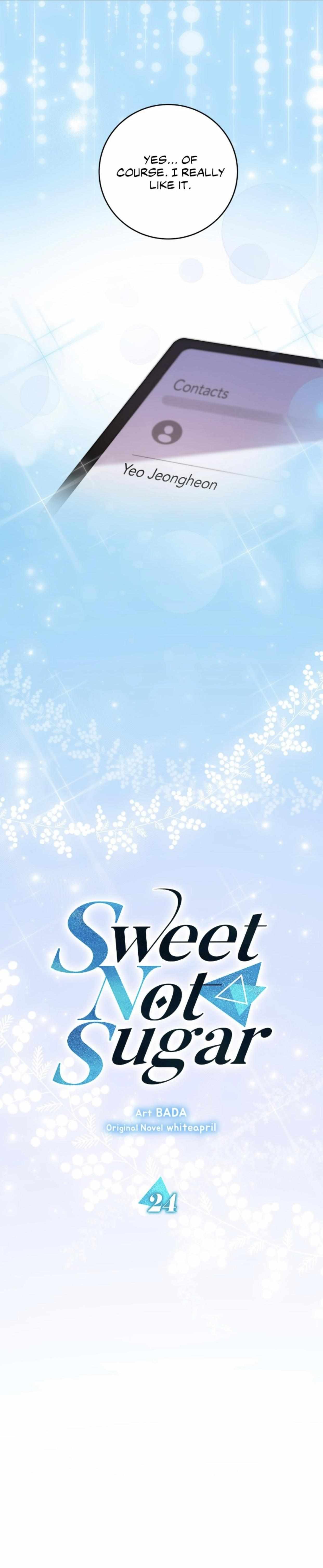 Sweet Not Sugar - Chapter 24