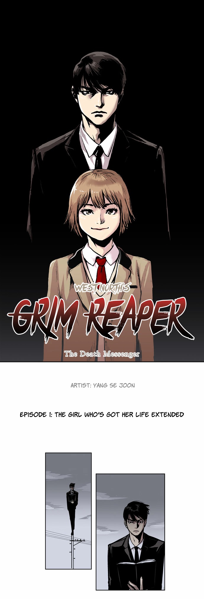 West-North's Grim Reaper - Chapter 1 : The Girl Who's Got Her Life Extended