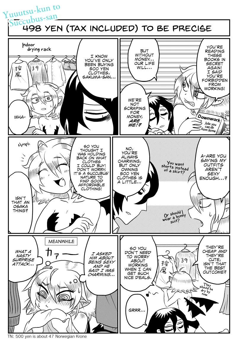 Yuuutsu-Kun To Succubus-San - Chapter 48