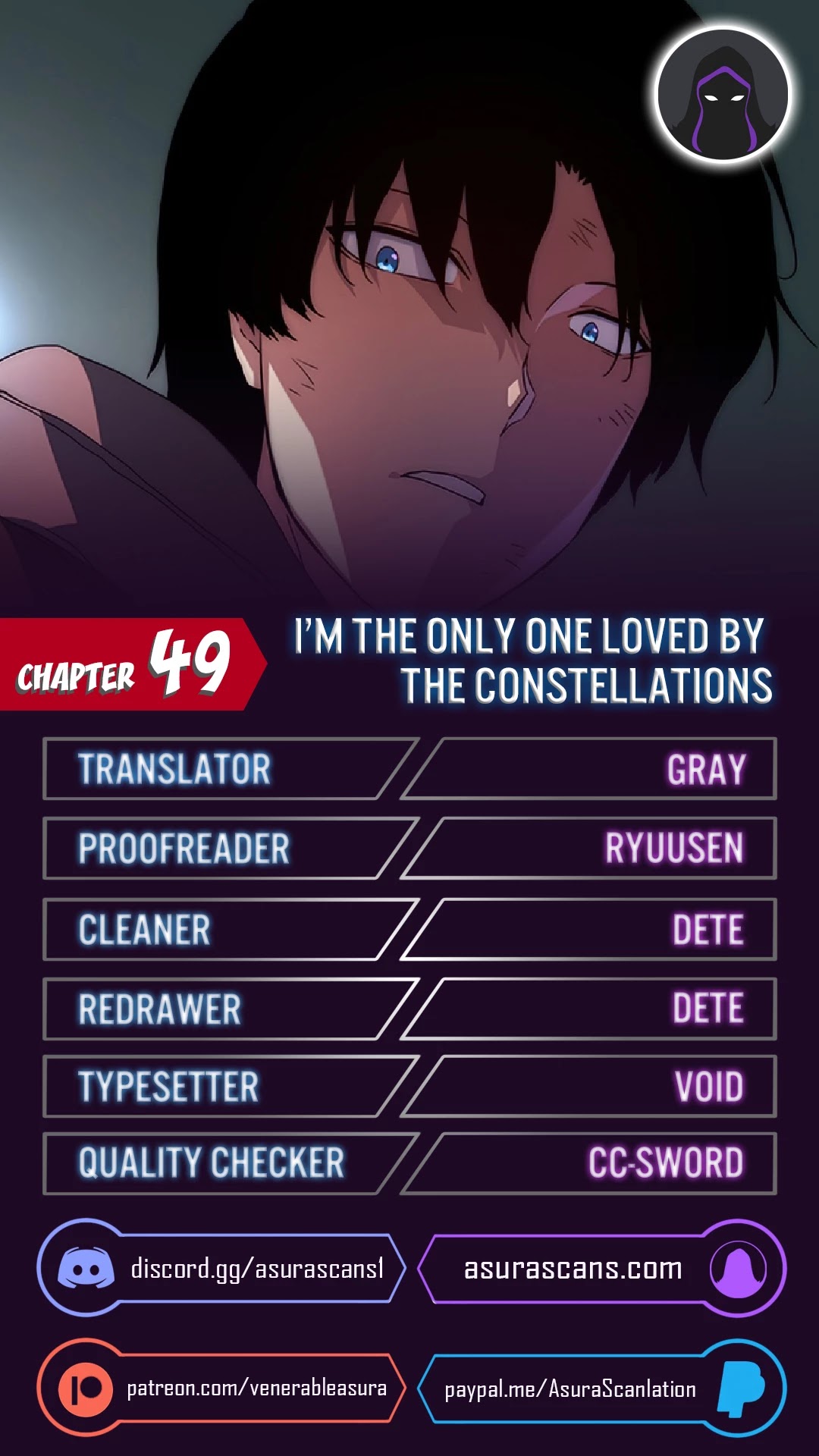 I’m The Only One Loved By The Constellations! - Chapter 49