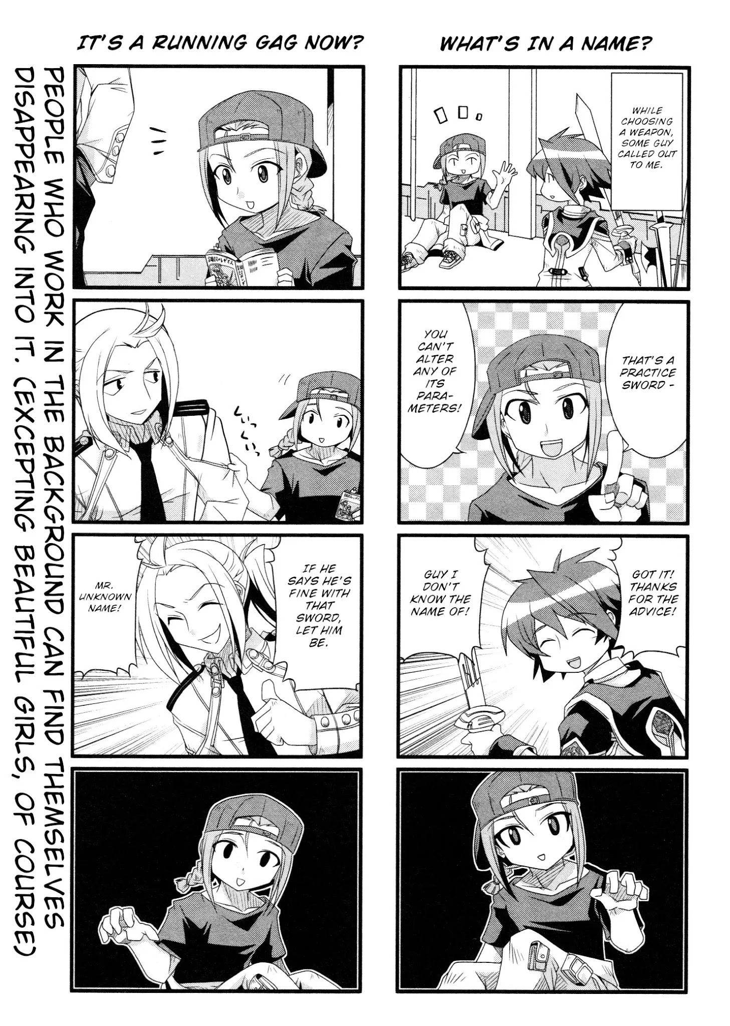 Chrome Shelled Regios Felli's Poem: A Four Frame Comic Strip - Chapter 1