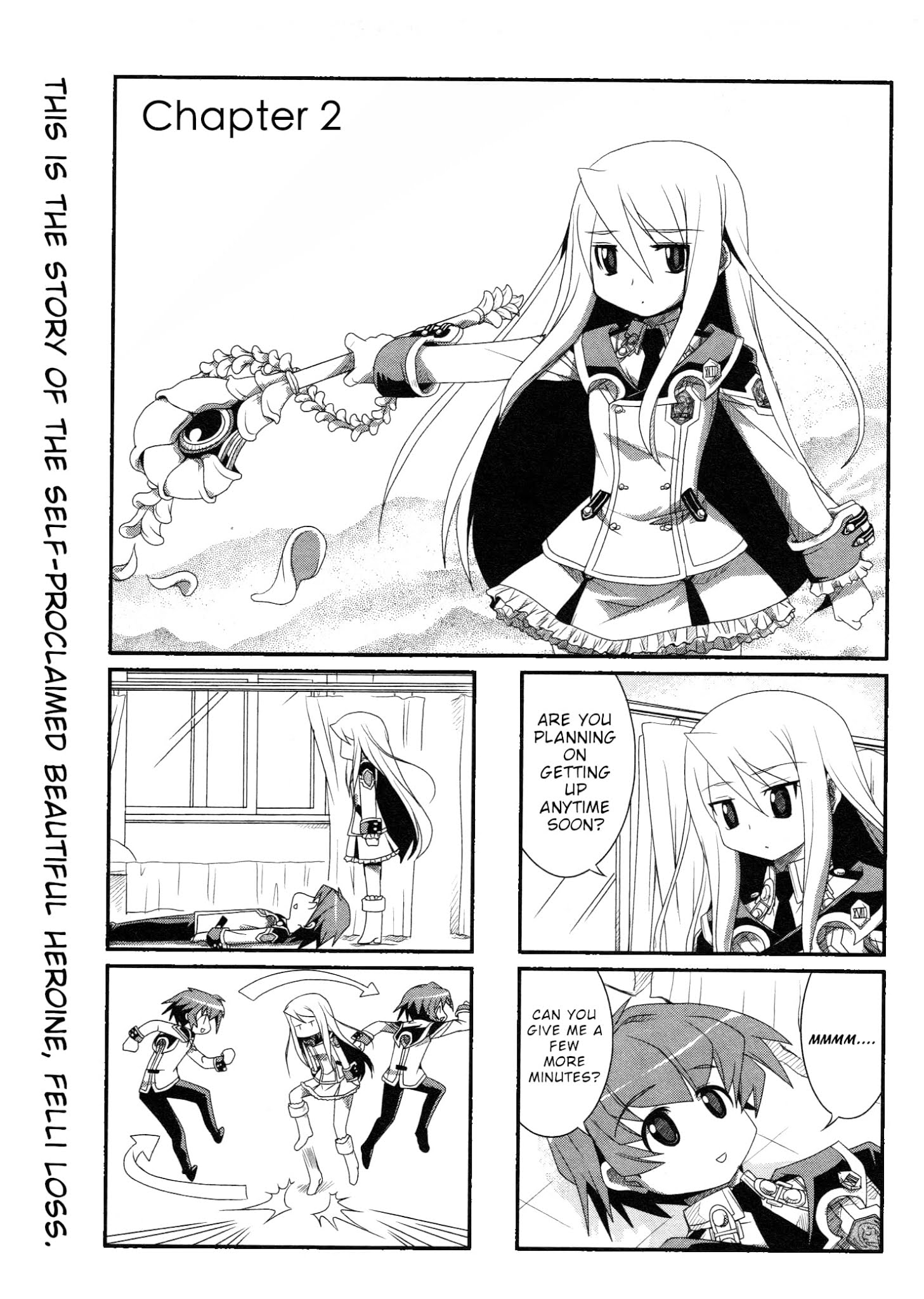 Chrome Shelled Regios Felli's Poem: A Four Frame Comic Strip - Chapter 2