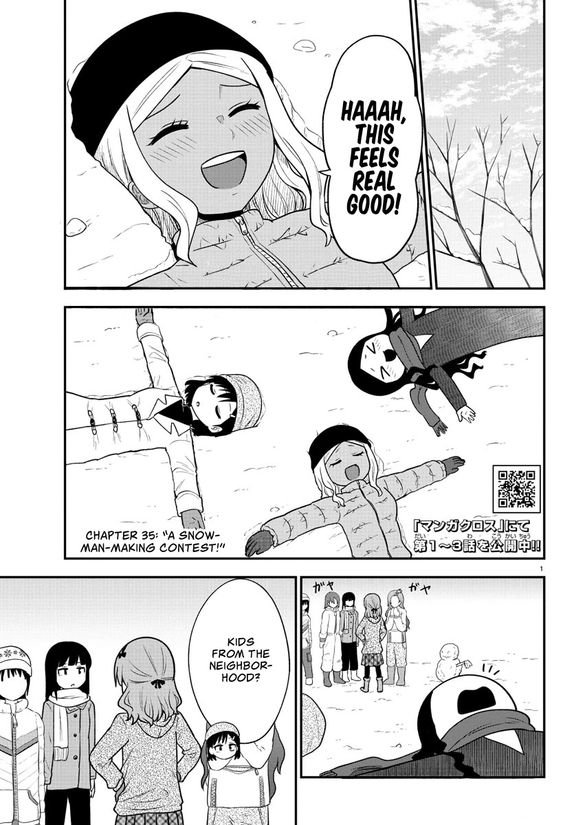 There's A Ghost Behind That Gyaru - Chapter 35: A Snowman-Making Contest!