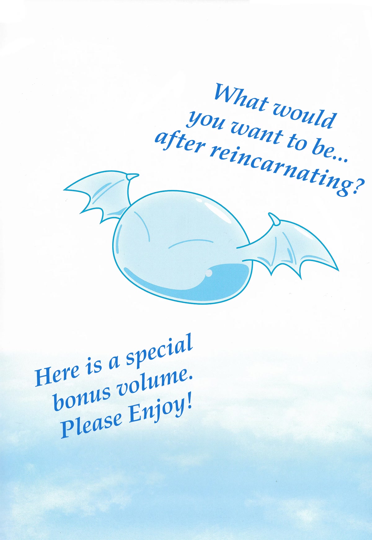 That Time I Got Reincarnated As A Slime - Tensura Short Stories - Chapter 1: The Reincarnation Question