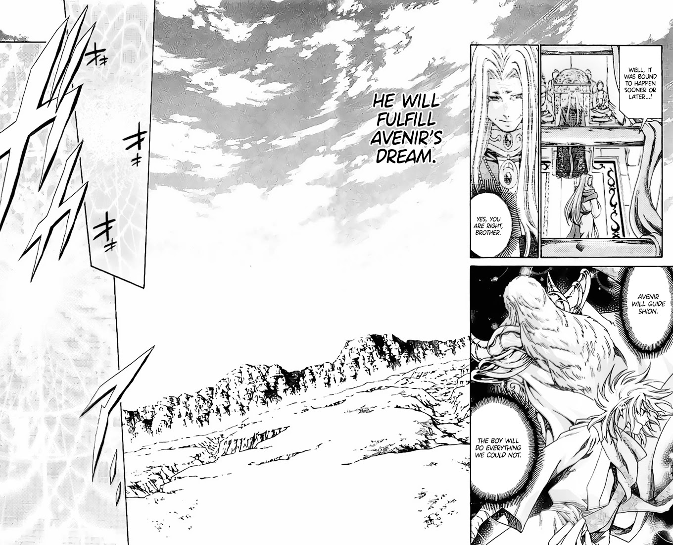 Saint Seiya - The Lost Canvas - Meiou Shinwa Gaiden - Vol.13 Chapter 76: A Timeless Messenger