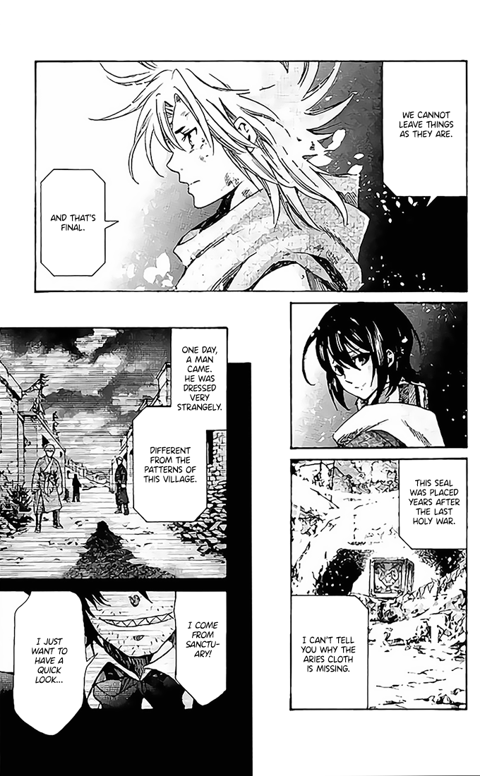 Saint Seiya - The Lost Canvas - Meiou Shinwa Gaiden - Vol.13 Chapter 76: A Timeless Messenger