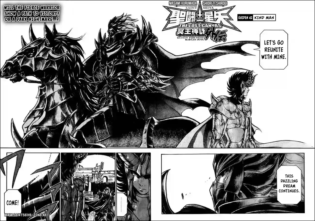 Saint Seiya - The Lost Canvas - Meiou Shinwa Gaiden - Chapter 42: Kind Man