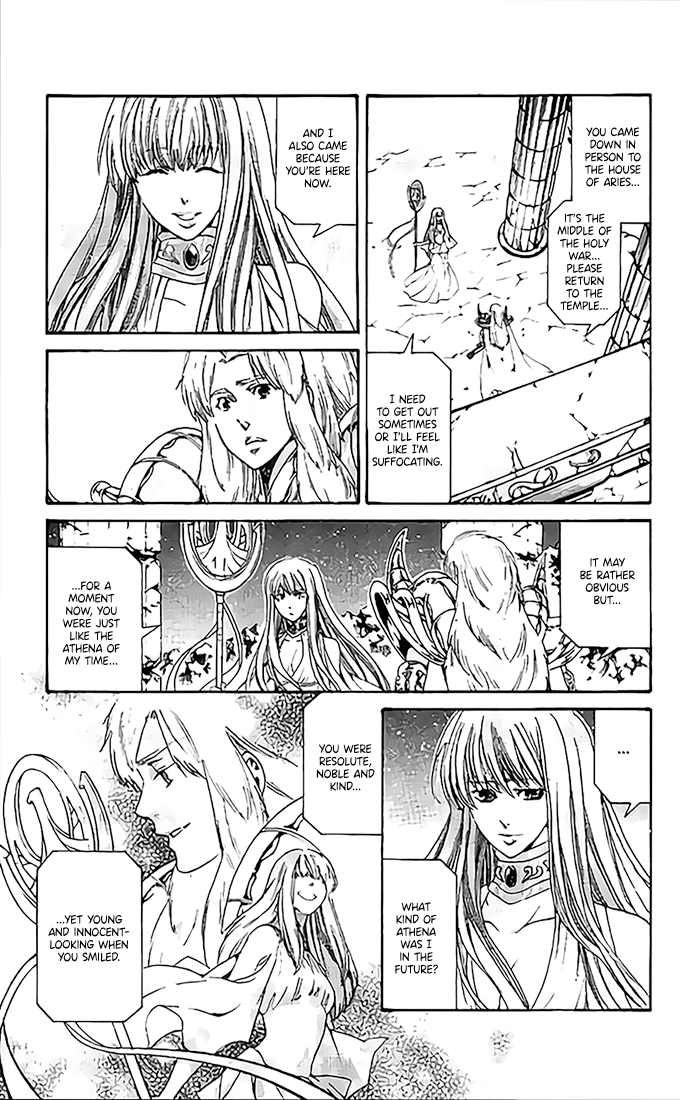 Saint Seiya - The Lost Canvas - Meiou Shinwa Gaiden - Vol.13 Chapter 78.9: Past → Future