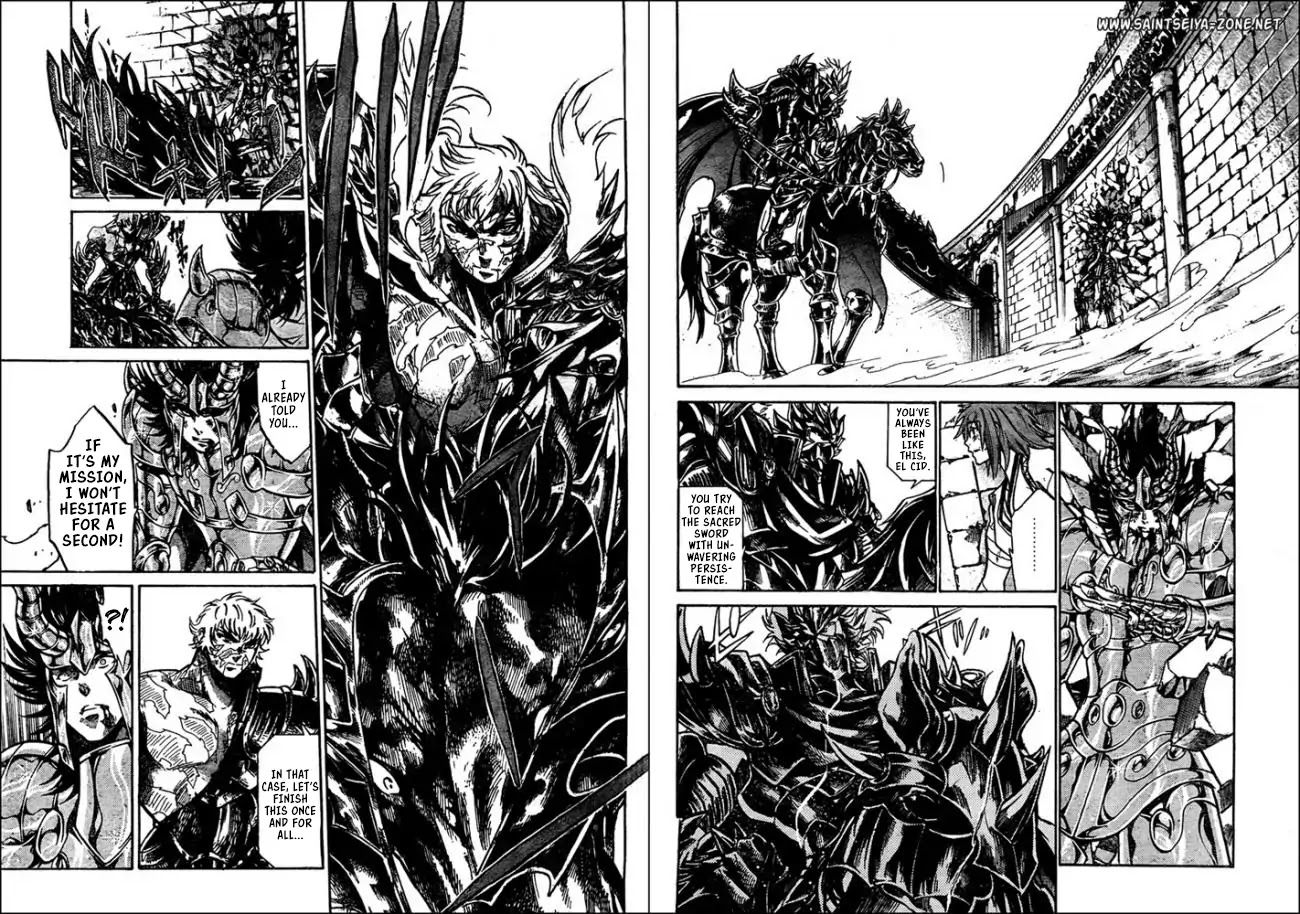 Saint Seiya - The Lost Canvas - Meiou Shinwa Gaiden - Chapter 43: Unsheathed Sword