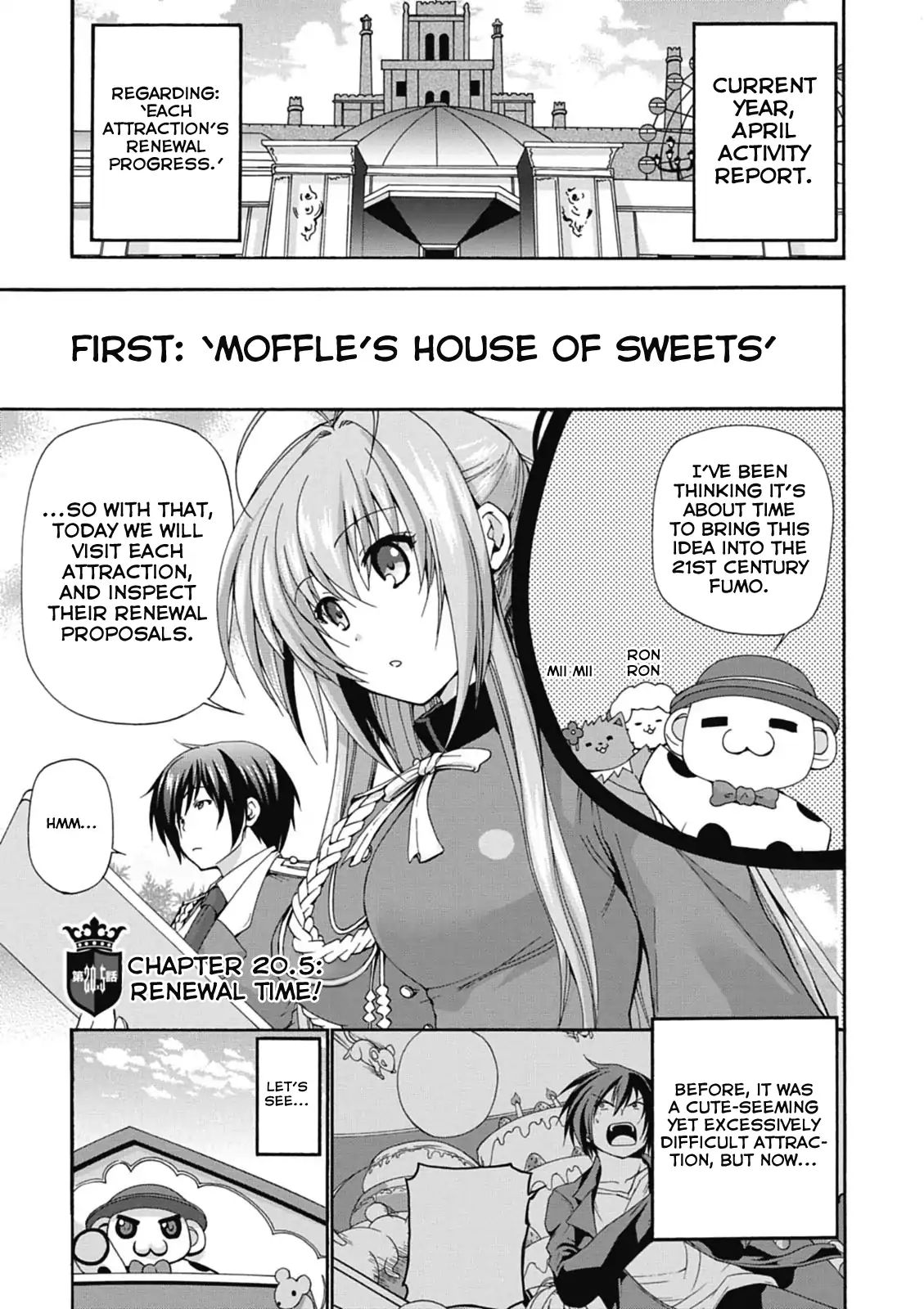 Amagi Brilliant Park - Vol.4 Chapter 20.5: Renewal Time!