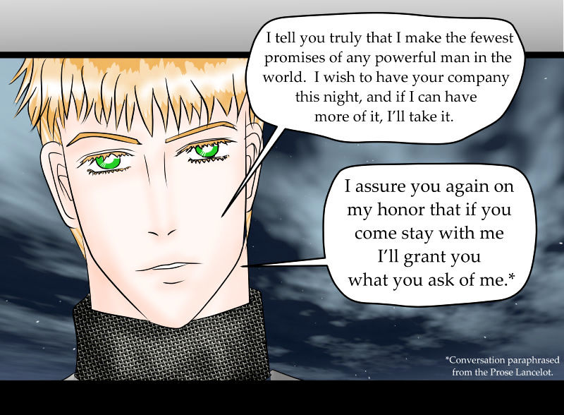 Il Chevalier Mesfais (The Knight Who Sinned) - Chapter 4.5 : Ch 4: Haut Prince (Part E)