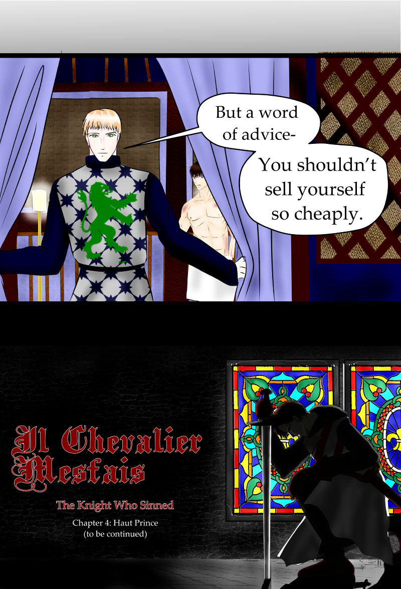 Il Chevalier Mesfais (The Knight Who Sinned) - Chapter 4.6 : Ch 4: Haut Prince (Part F)