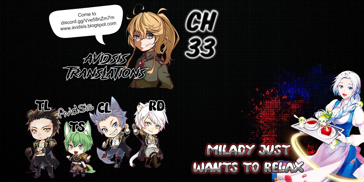 Milady Just Wants To Relax - Chapter 33