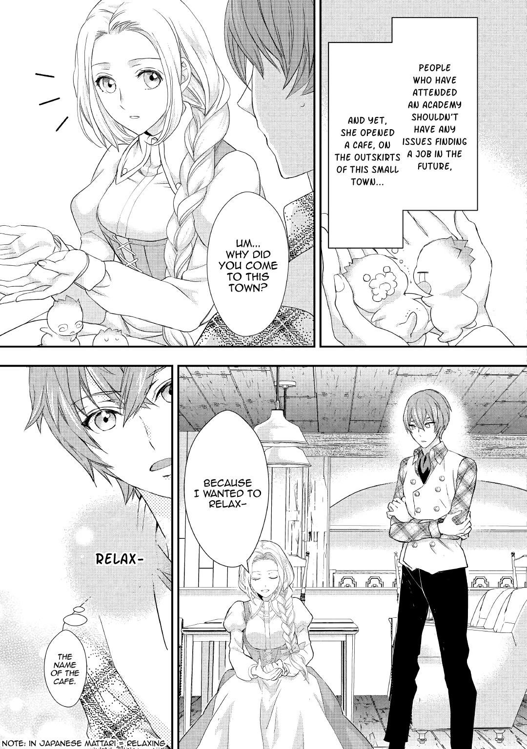 Milady Just Wants To Relax - Chapter 12