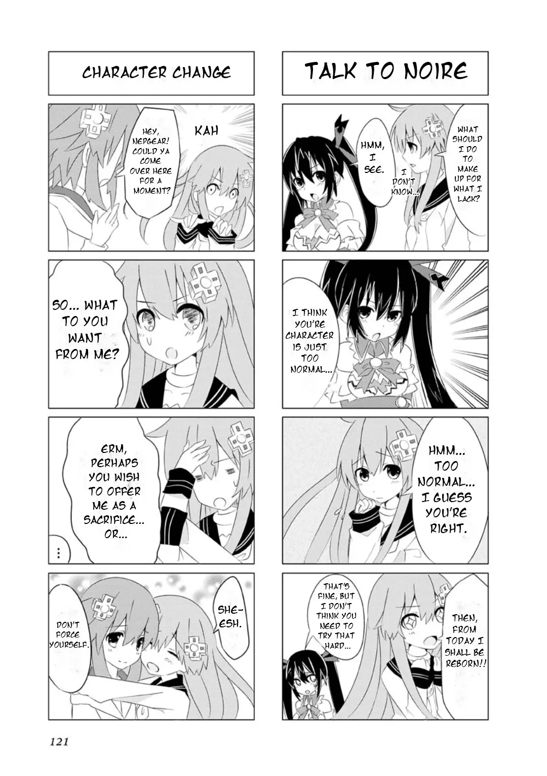 Choujigen Game Neptune: The Animation - Dengeki Comic Anthology - Vol.1 Chapter 14: Nepgear's Day