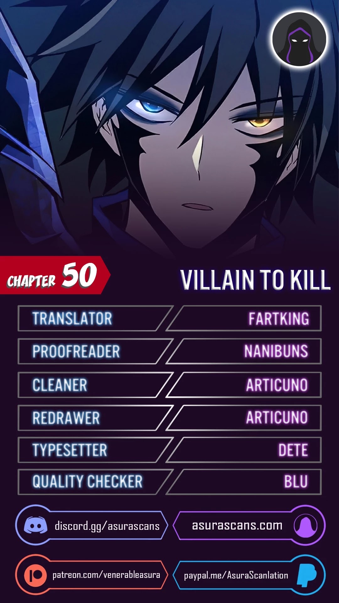 Villain To Kill - Chapter 50