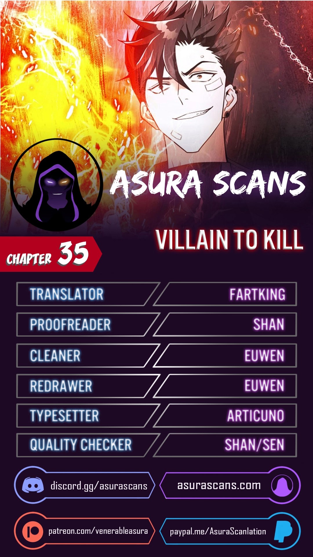 Villain To Kill - Chapter 35