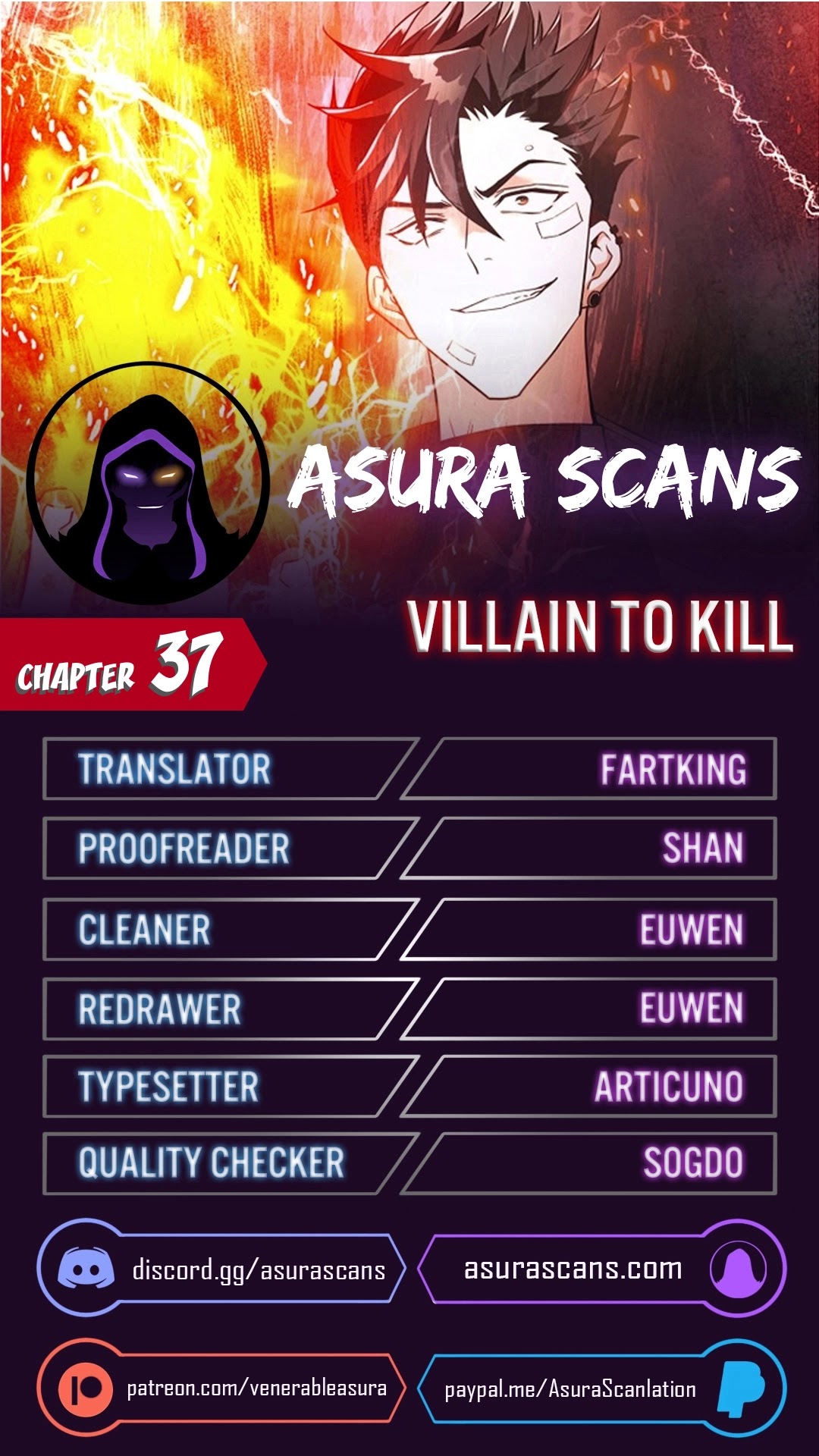 Villain To Kill - Chapter 37