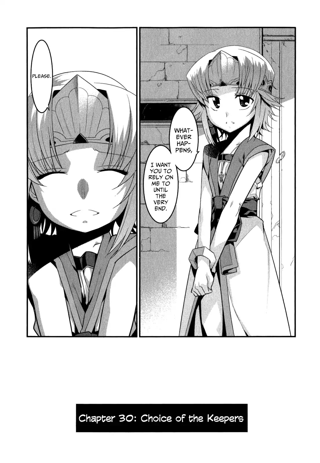 Ore Ga Heroine O Tasukesugite Sekai Ga Little Mokushiroku!? - Chapter 30: Choice Of The Keepers