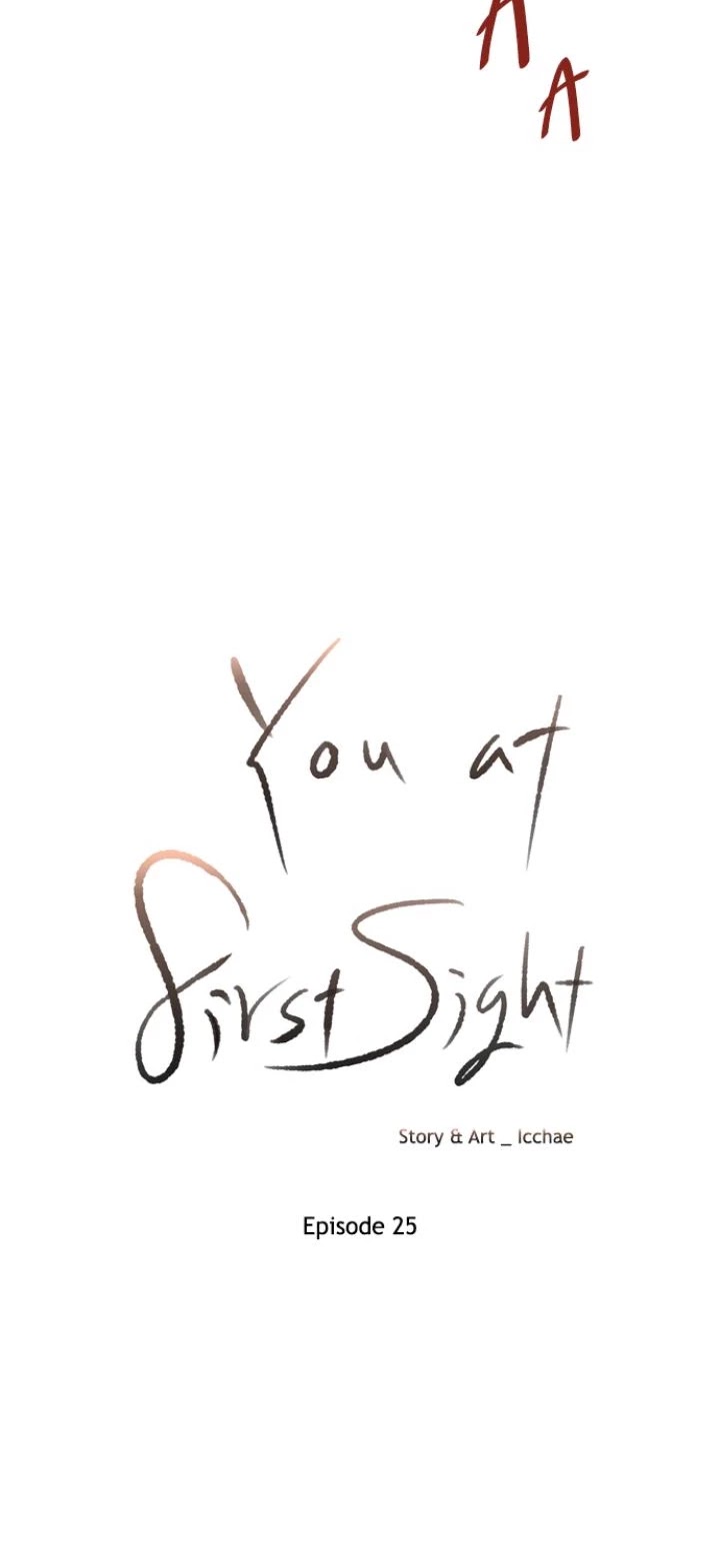 You At First Sight - Chapter 25