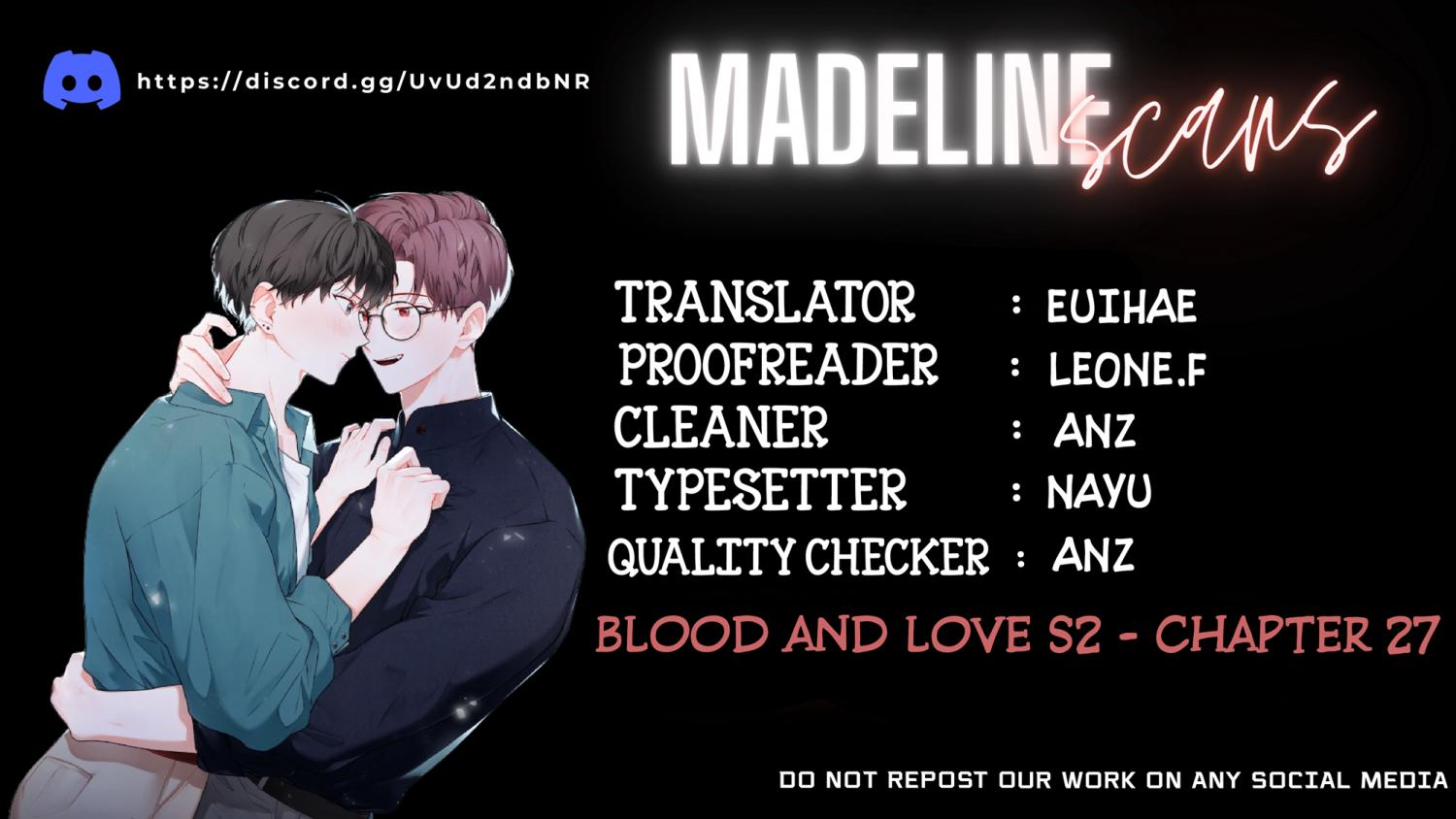 Blood And Love - Season.2  Chapter 27