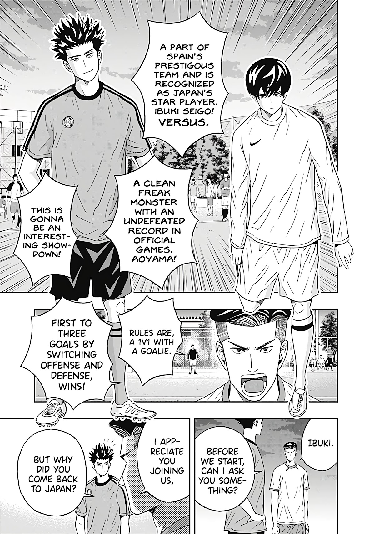 Clean Freak! Aoyama-Kun - Chapter 21: Aoyama-Kun Is Super Serious