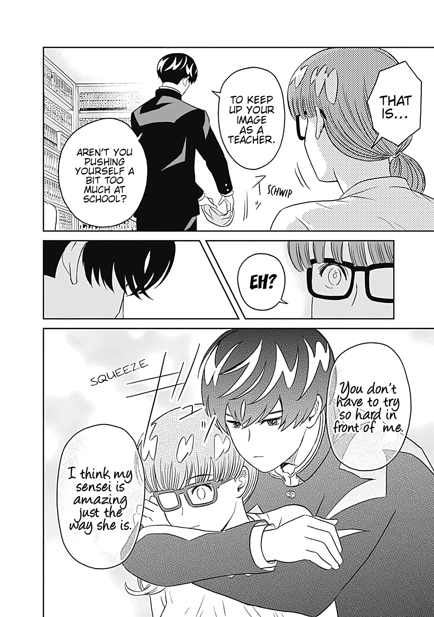 Clean Freak! Aoyama-Kun - Chapter 10: Miwa-Sensei Likes Manga