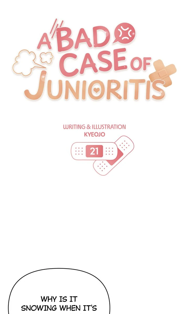 A Bad Case Of Junioritis - Chapter 21