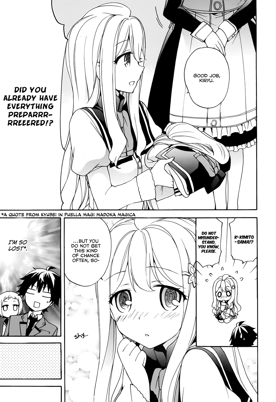 Ore Ga Ojou-Sama Gakkou Ni - Vol.3 Chapter 12: Then... Let's Get Him Naked, Shall We?