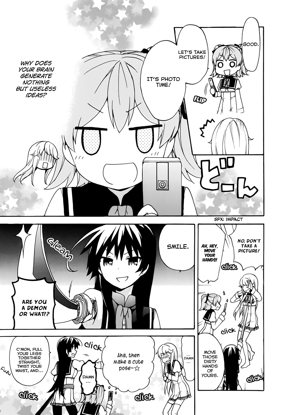 Ore Ga Ojou-Sama Gakkou Ni - Vol.3 Chapter 12: Then... Let's Get Him Naked, Shall We?