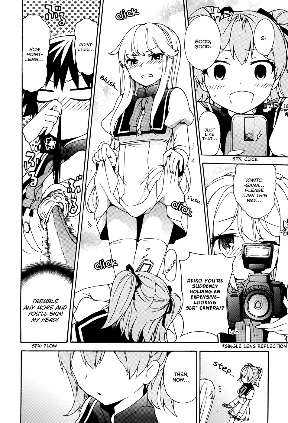 Ore Ga Ojou-Sama Gakkou Ni - Vol.3 Chapter 12: Then... Let's Get Him Naked, Shall We?