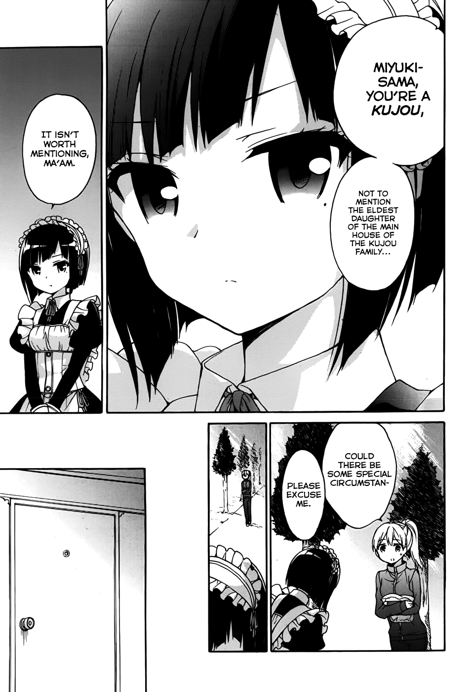 Ore Ga Ojou-Sama Gakkou Ni - Vol.4 Chapter 22: The Head-Maid's Morning Begins Early