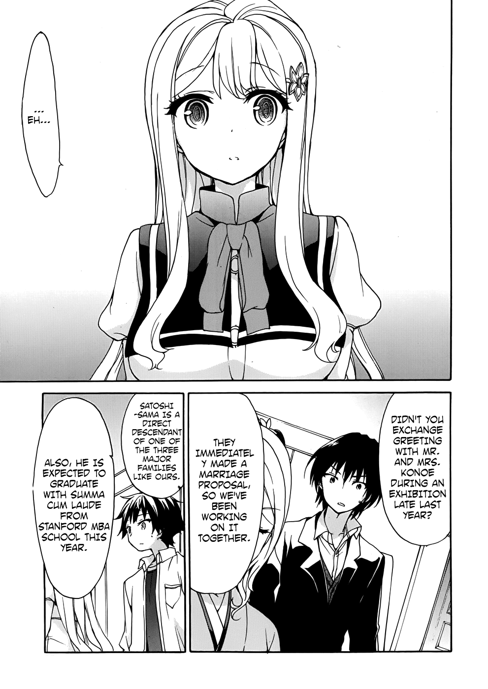 Ore Ga Ojou-Sama Gakkou Ni - Vol.6 Chapter 29: Was The Sky You Looked Up At Different From This One, Kimito-Sama?