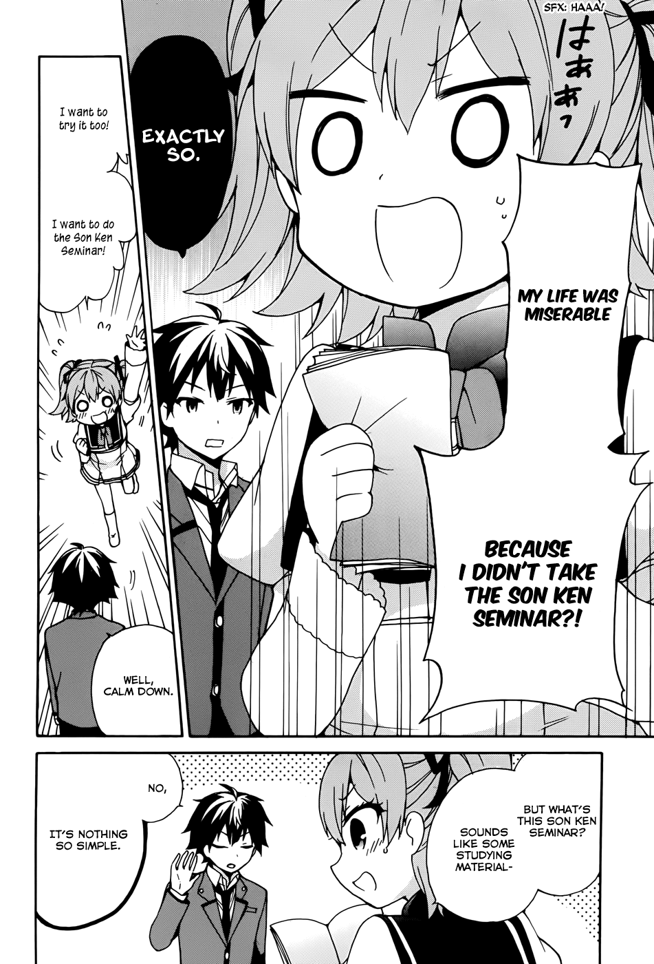 Ore Ga Ojou-Sama Gakkou Ni - Vol.4 Chapter 17: Anybody, Please Pair Up With Tenkuubashi-San*~