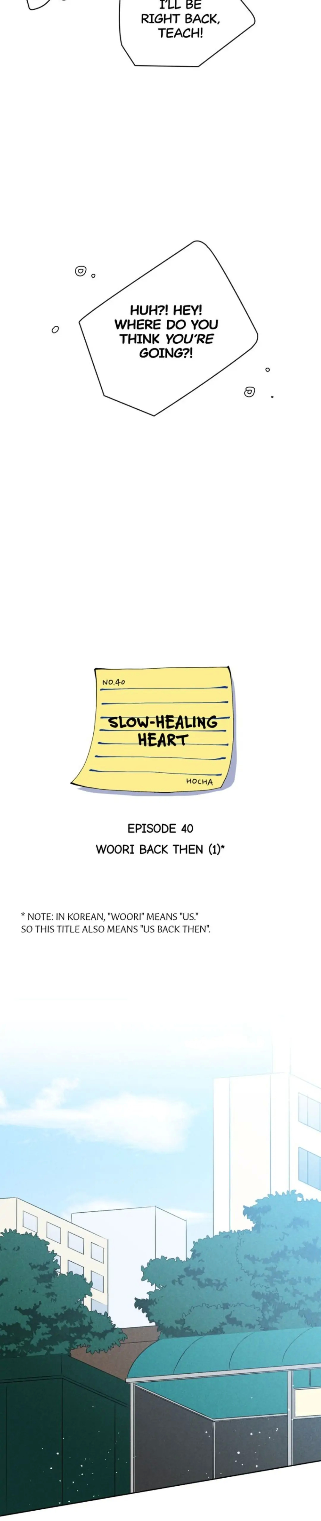 Slow-Healing Heart - Chapter 40