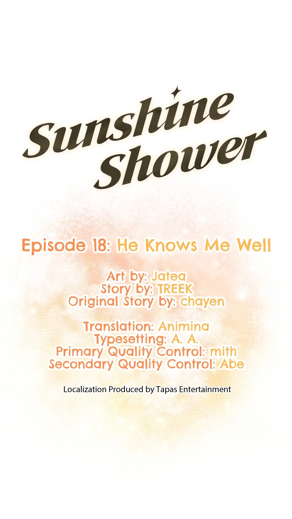 Sunshine Shower - Chapter 18