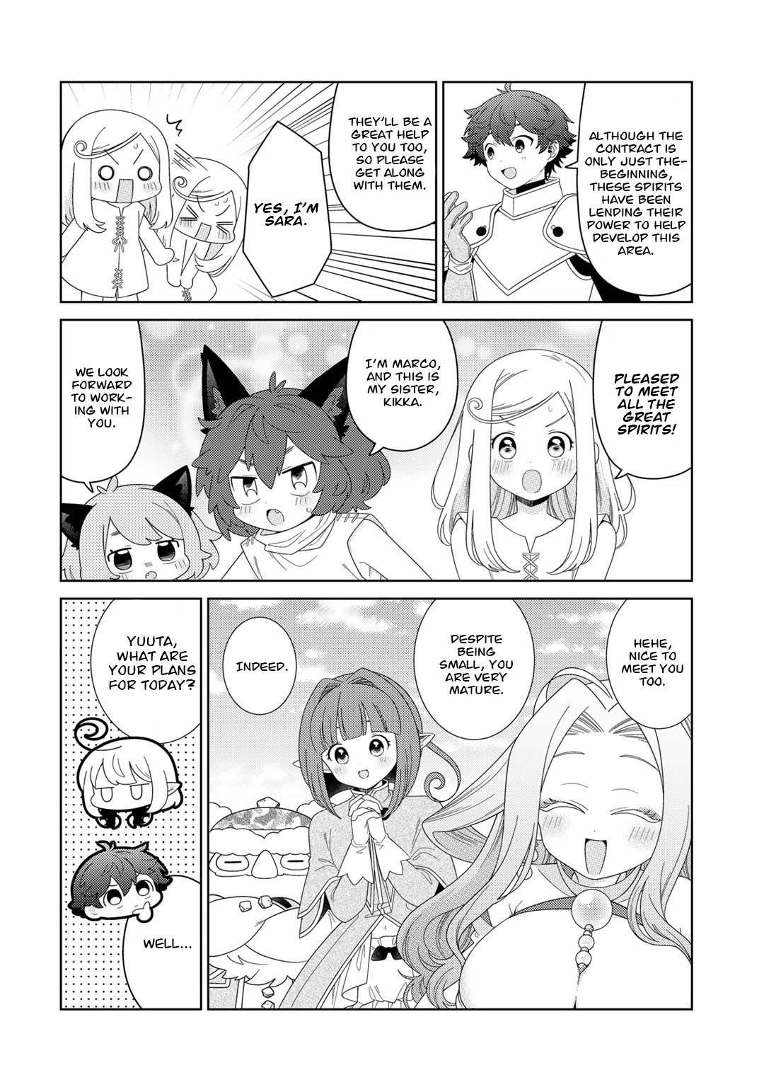 Seirei-Tachi No Rakuen To Risou No Isekai Seikatsu - Chapter 61