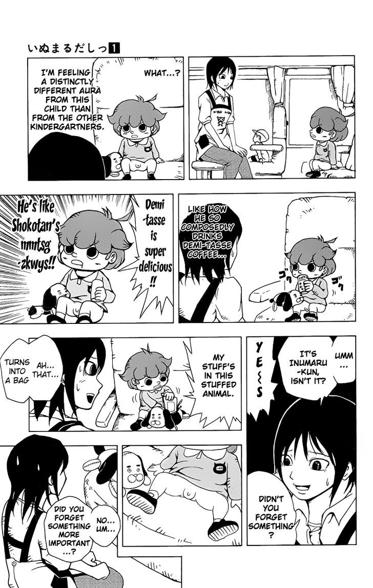 Inumarudashi - Vol.1 Chapter 1 : Inumaru-Kun And Tamako-Sensei