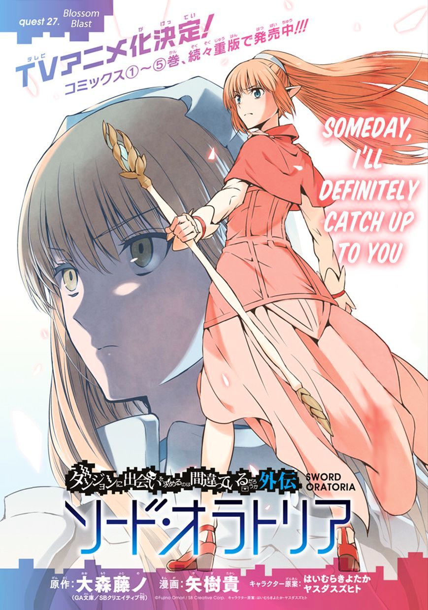 Dungeon Ni Deai O Motomeru No Wa Machigatte Iru Darou Ka Gaiden - Sword Oratoria - Chapter 27 : Blossom Blast