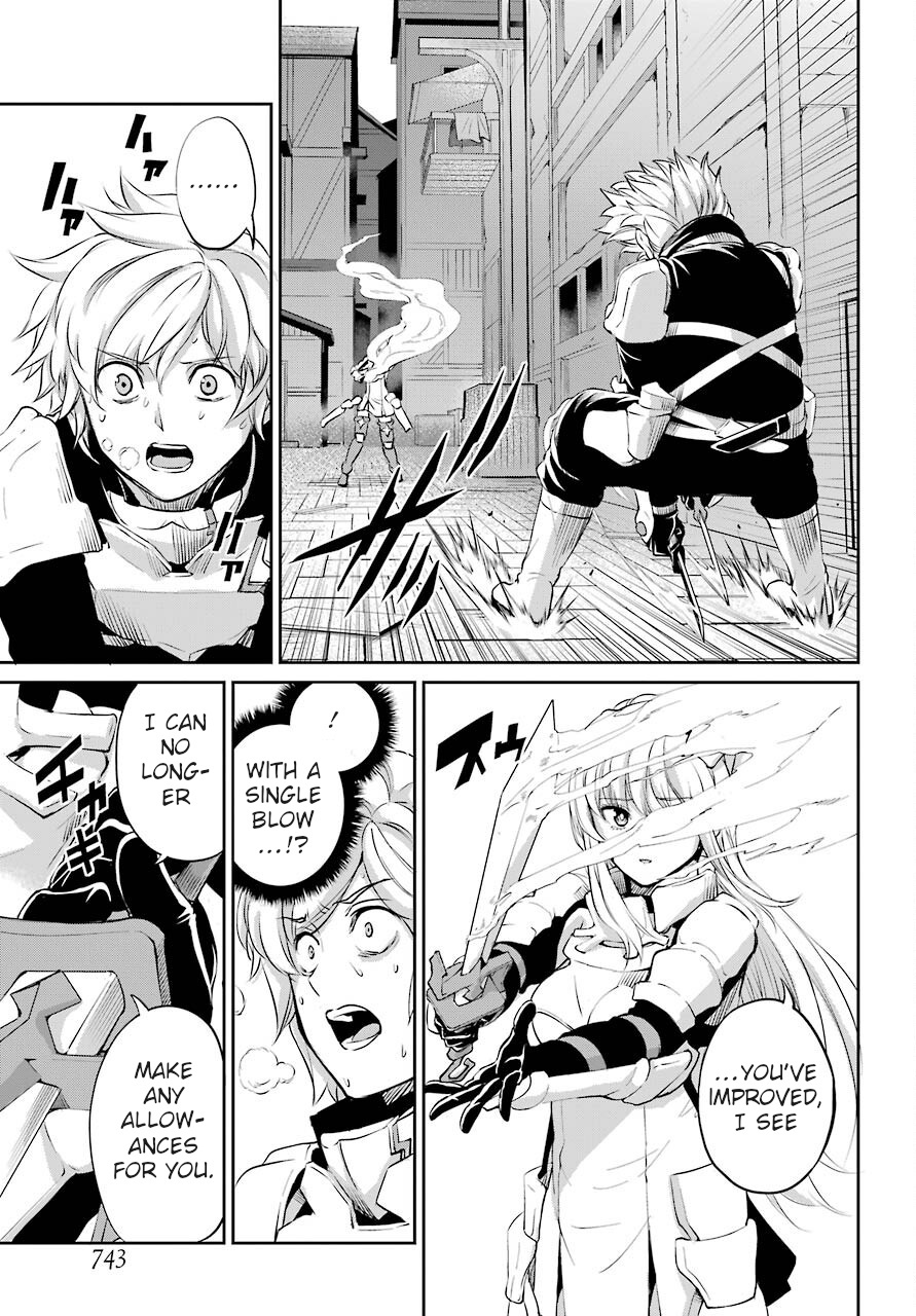 Dungeon Ni Deai O Motomeru No Wa Machigatte Iru Darou Ka Gaiden - Sword Oratoria - Chapter 90: Reach For