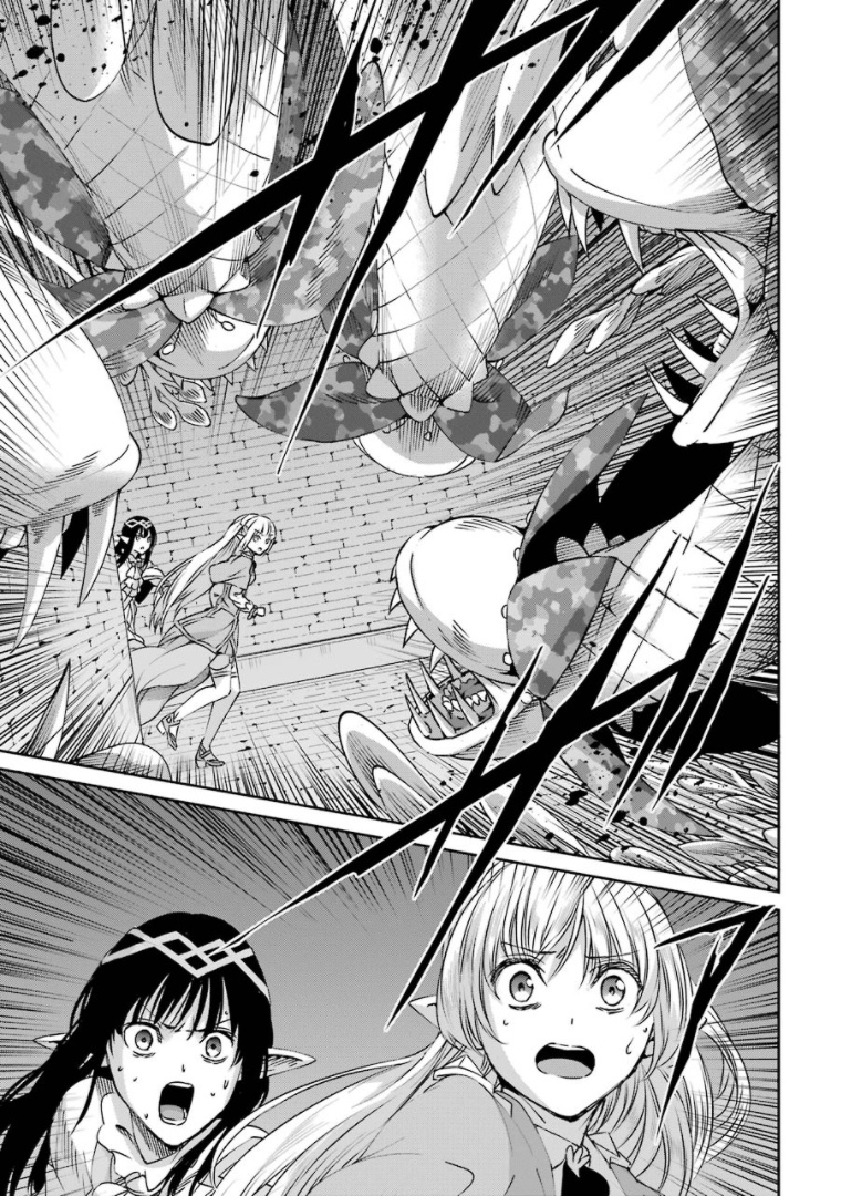 Dungeon Ni Deai O Motomeru No Wa Machigatte Iru Darou Ka Gaiden - Sword Oratoria - Chapter 68: Tug Of War