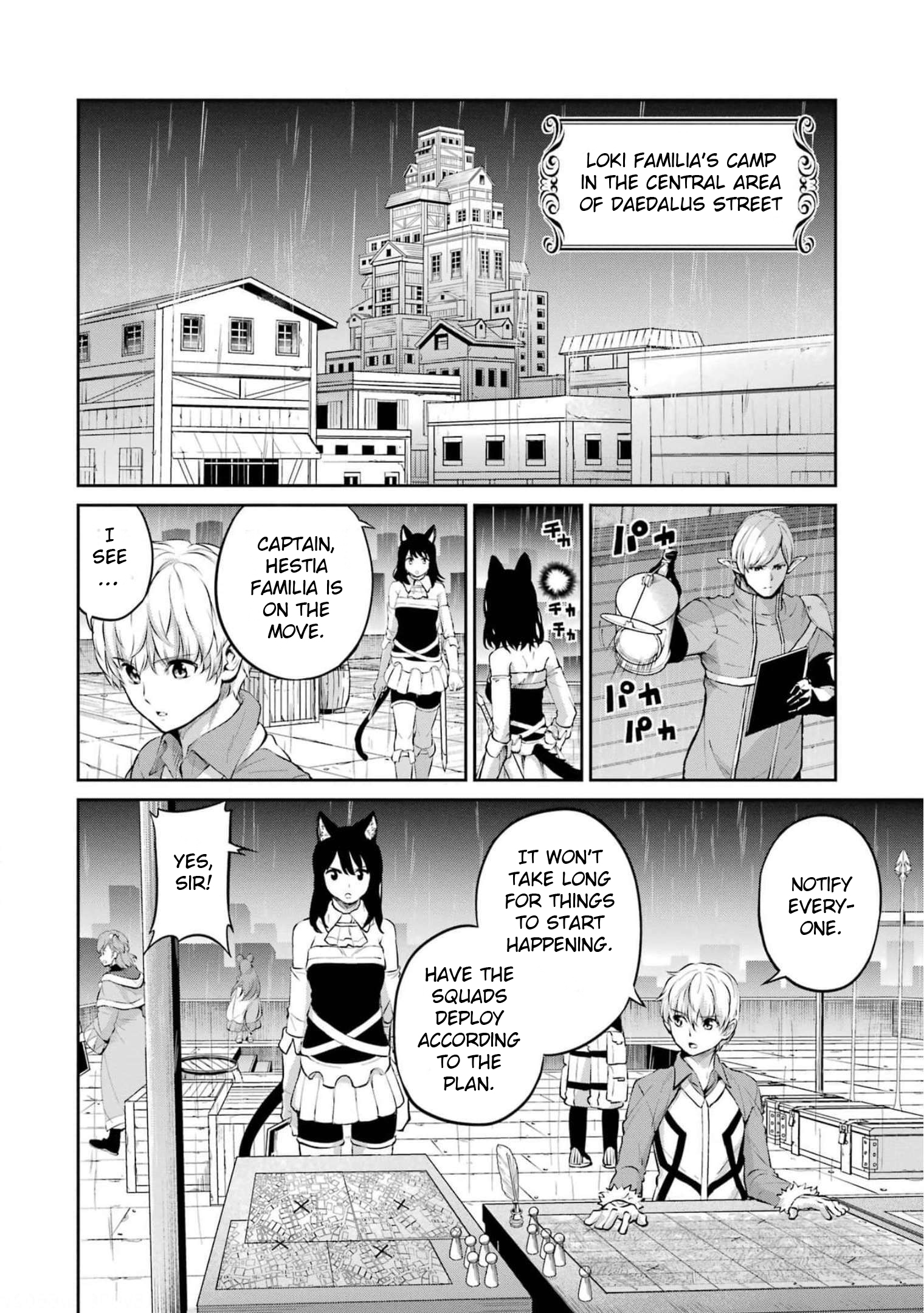 Dungeon Ni Deai O Motomeru No Wa Machigatte Iru Darou Ka Gaiden - Sword Oratoria - Chapter 85: Rolling Fighters