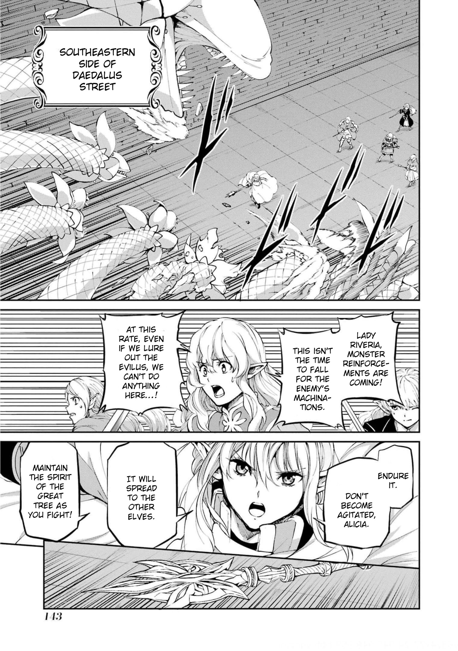 Dungeon Ni Deai O Motomeru No Wa Machigatte Iru Darou Ka Gaiden - Sword Oratoria - Chapter 85: Rolling Fighters