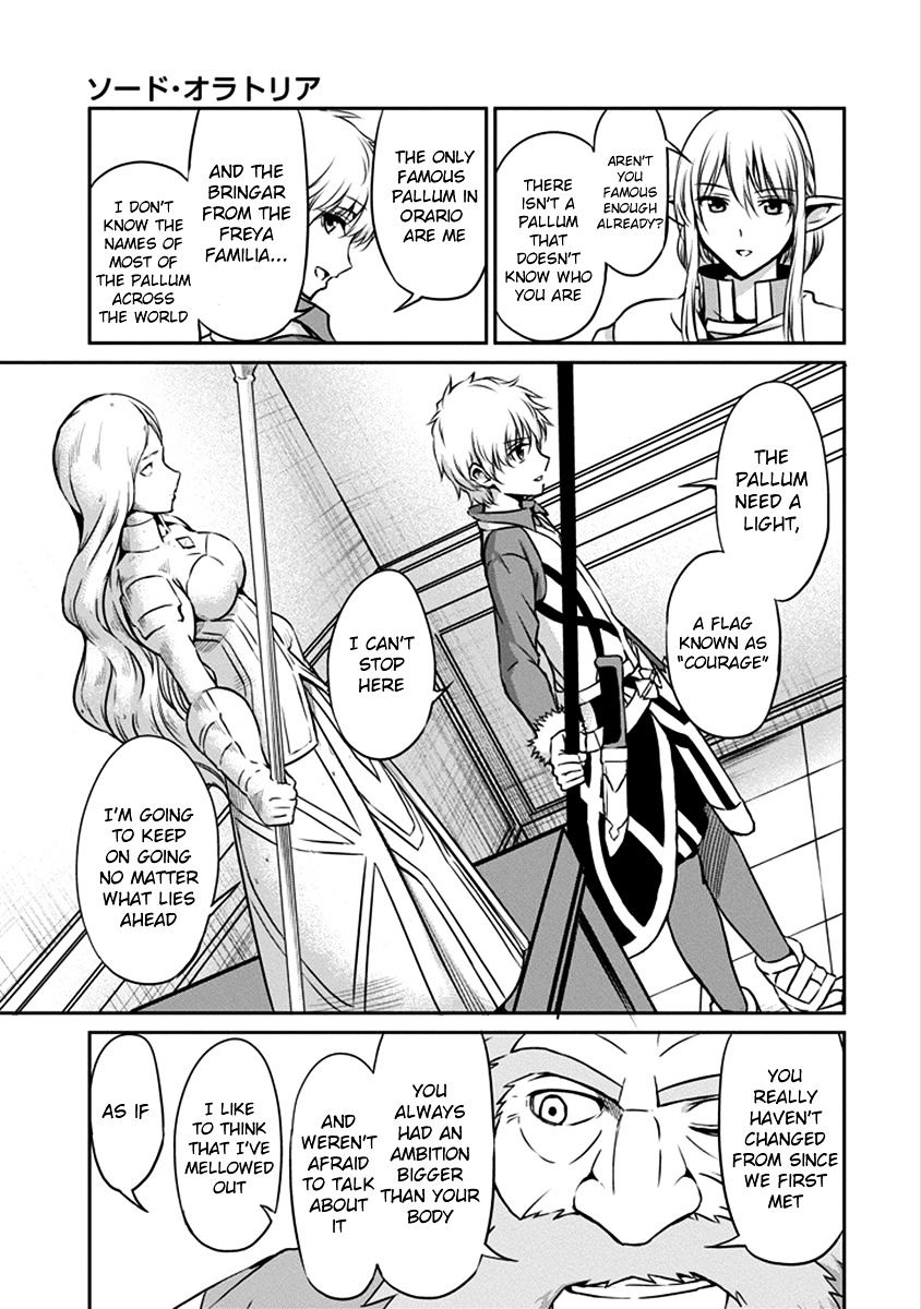 Dungeon Ni Deai O Motomeru No Wa Machigatte Iru Darou Ka Gaiden - Sword Oratoria - Chapter 33