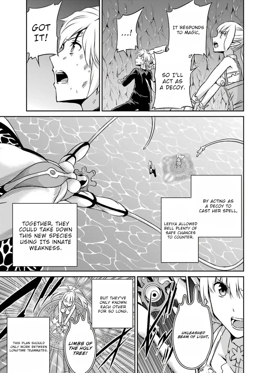 Dungeon Ni Deai O Motomeru No Wa Machigatte Iru Darou Ka Gaiden - Sword Oratoria - Chapter 47: Co-Op