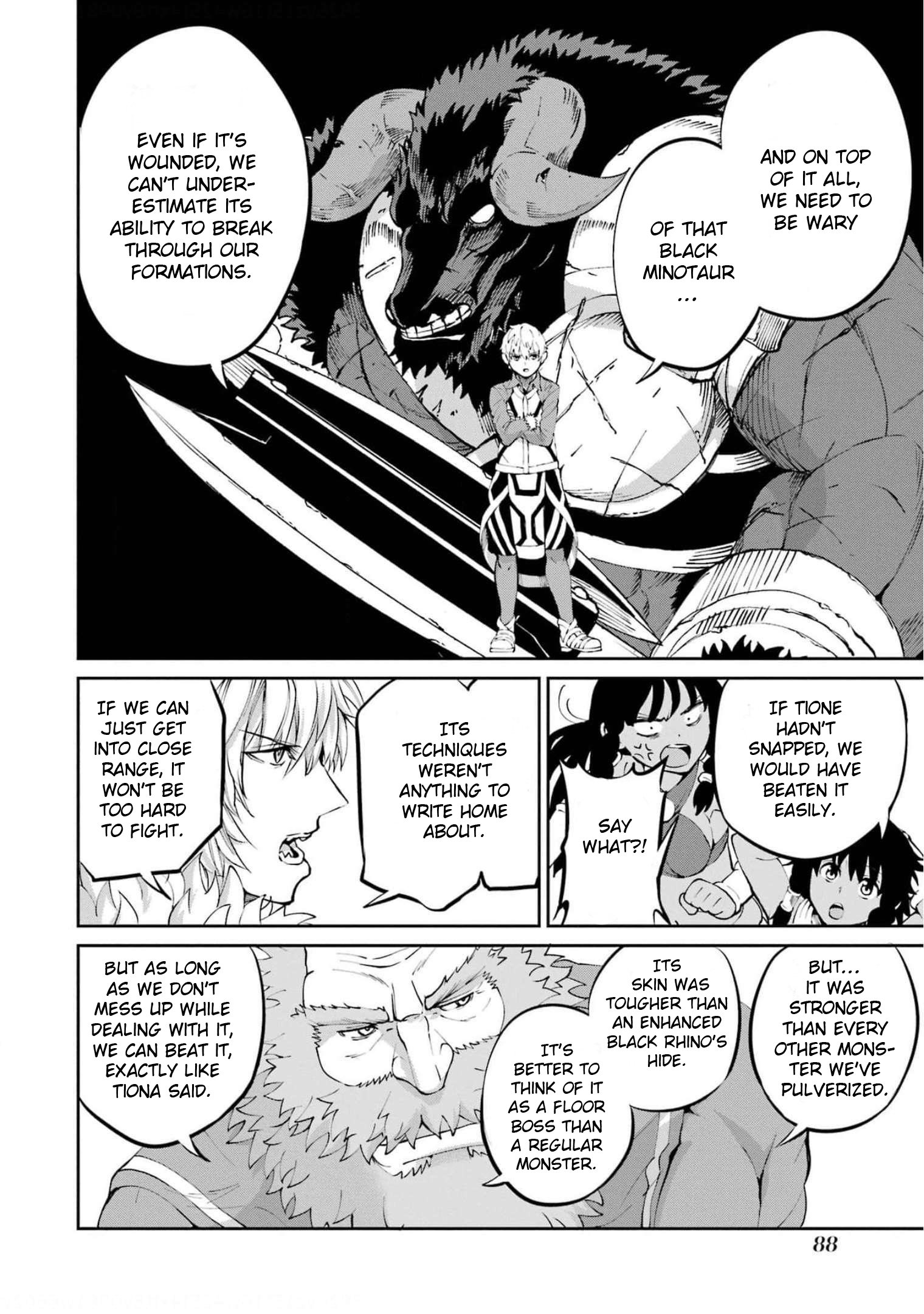 Dungeon Ni Deai O Motomeru No Wa Machigatte Iru Darou Ka Gaiden - Sword Oratoria - Chapter 84: Two-Face