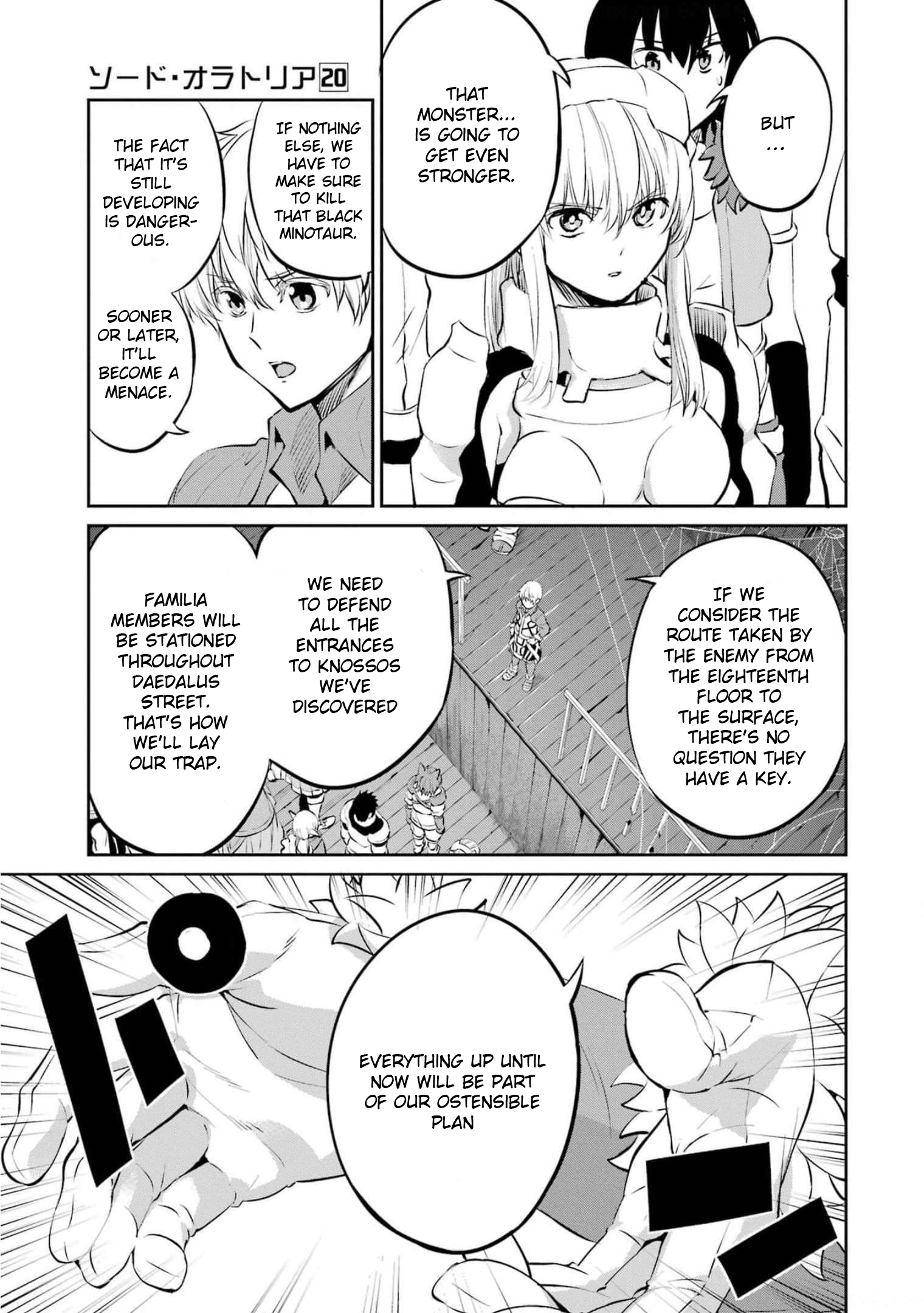 Dungeon Ni Deai O Motomeru No Wa Machigatte Iru Darou Ka Gaiden - Sword Oratoria - Chapter 84: Two-Face