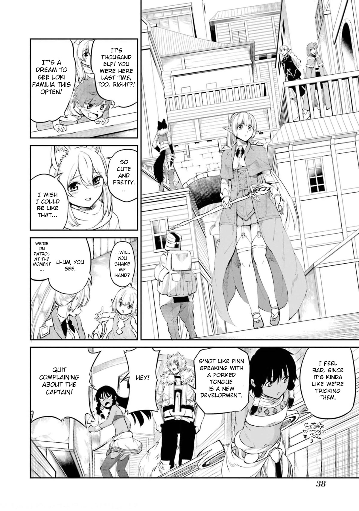 Dungeon Ni Deai O Motomeru No Wa Machigatte Iru Darou Ka Gaiden - Sword Oratoria - Chapter 79: Wandering Bell