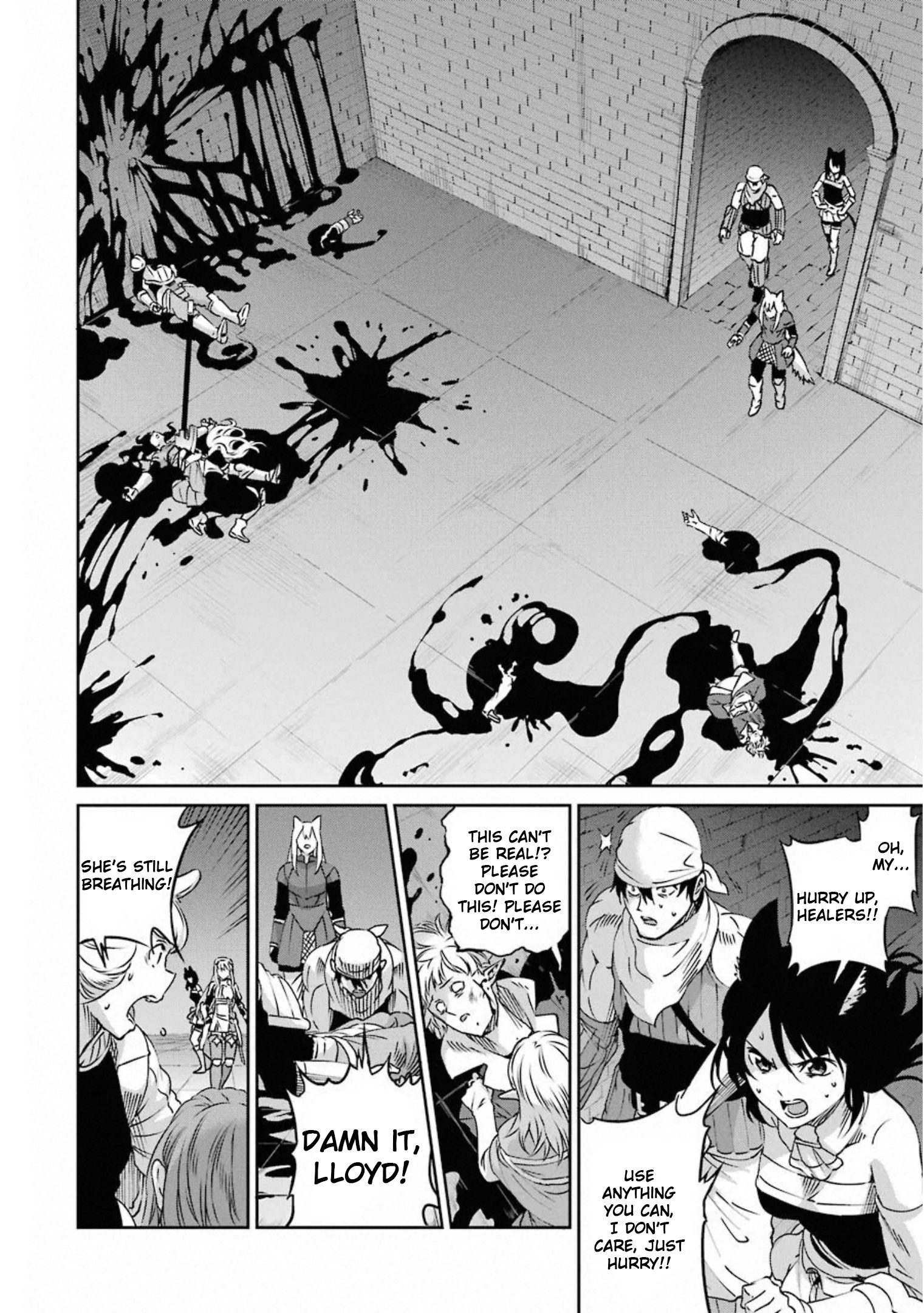 Dungeon Ni Deai O Motomeru No Wa Machigatte Iru Darou Ka Gaiden - Sword Oratoria - Chapter 69: Death