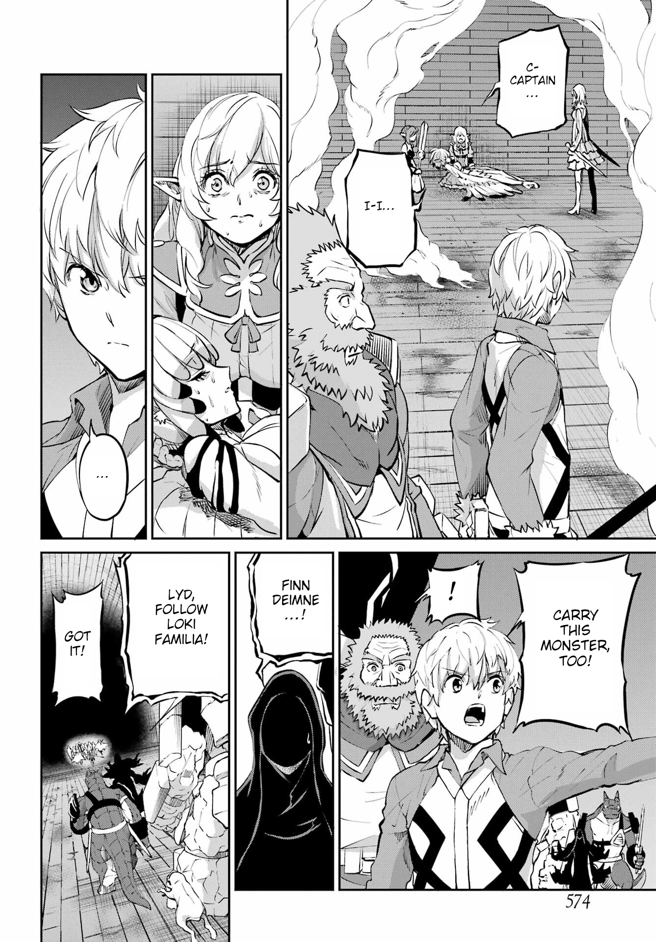 Dungeon Ni Deai O Motomeru No Wa Machigatte Iru Darou Ka Gaiden - Sword Oratoria - Chapter 96: Reconciliation